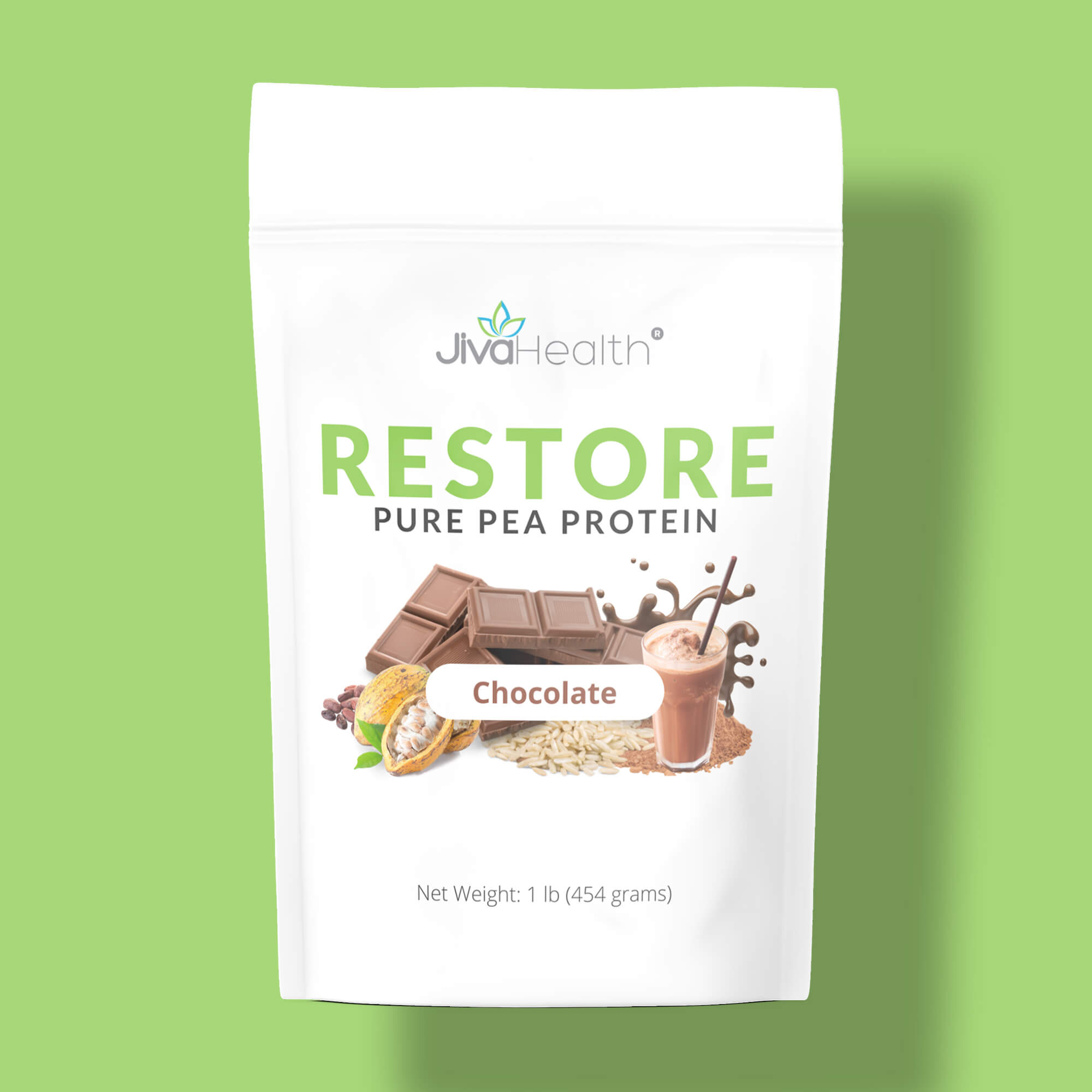 Pure Pea Protein - Chocolate - Front